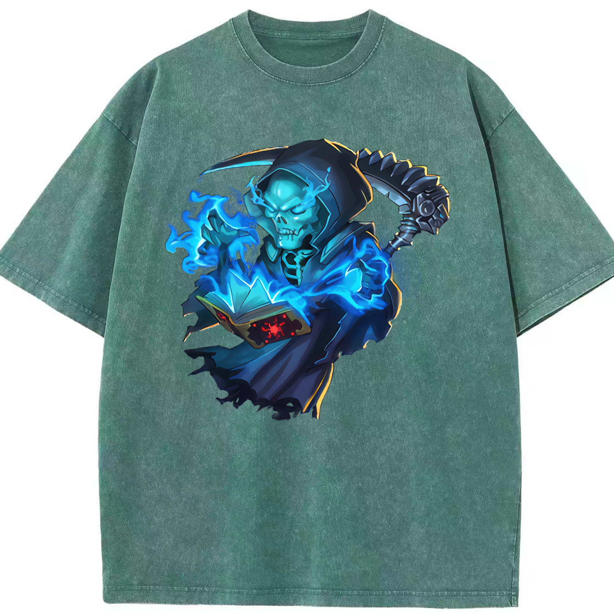 リーグ・オブ・レジェンド League of Legends LOL 綿100% ヴィンテージ風 半袖Tシャツ（フロントプリント）